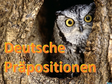 Прийменники в німецькій мові - Präpositionen in Deutsch